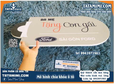 Biển mô hình chìa khóa chất liệu fomex