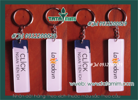 Làm móc khóa mica vạn người mê