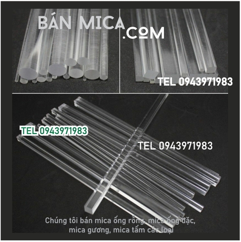 Ống đặc từ vật liệu mica