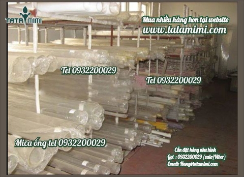 Cắt Ống mica theo yêu cầu