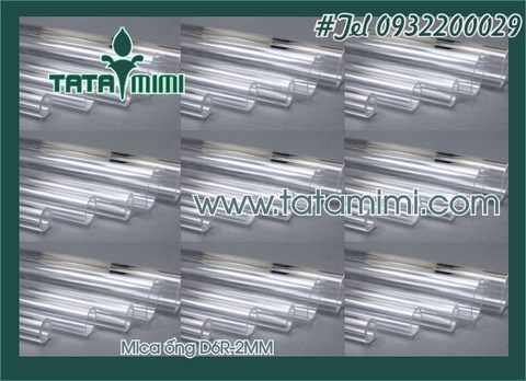 Cắt mica ống - ống mica đường kính 14mm