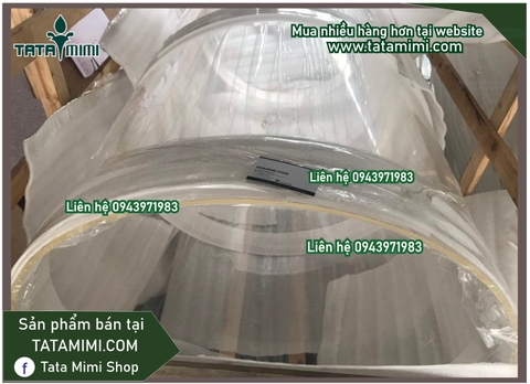 Ống mica đường kính lớn độ dày thành ống thường bao nhiêu