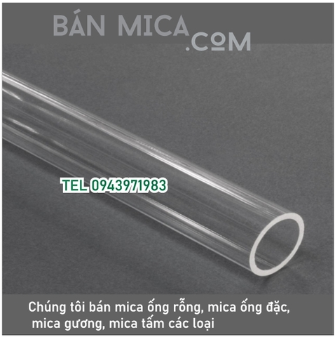 Ống mica được cắt đoạn theo yêu cầu