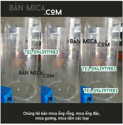 Ống mica có sẵn ống dài 2.1m không