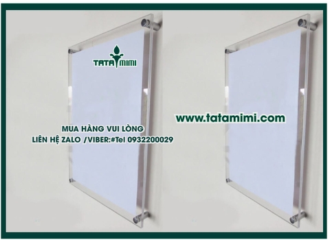Khung tranh mica treo tường 40*60cm