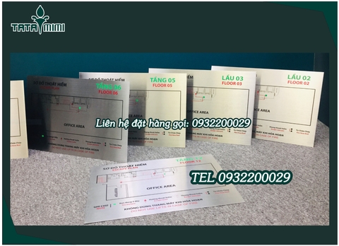 Bảng sơ đồ thoát hiểm