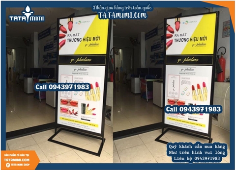 Standee ngoài trời chống nước