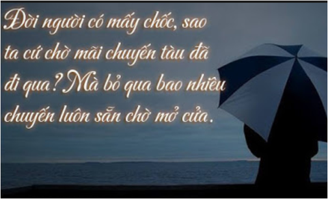 Ta chỉ sống 1 lần trên đời, suy nghĩ lắm chi em ơi,