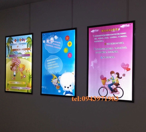 Trong thang máy hay gắn biển mica led của chúng tôi