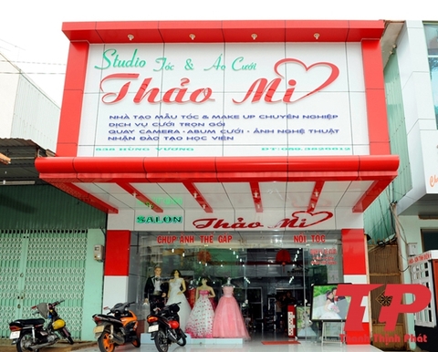 Biển quảng cáo phổ biến nhất hiện nay-biển ốp nhôm