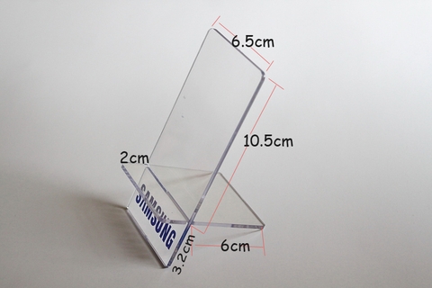 Giá đỡ điện thoại bằng mica