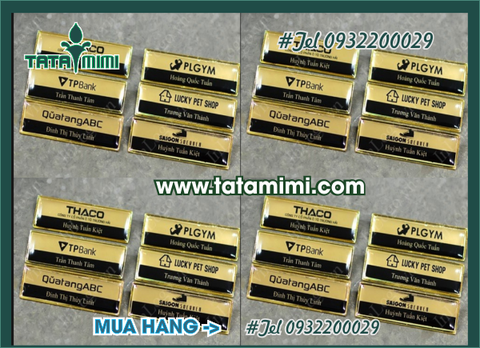 TATAMIMI.COM chuyên cung cấp thẻ tên nhân viên