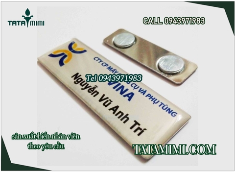 Cơ sở in ấn sản phẩm thẻ tên nhân viên