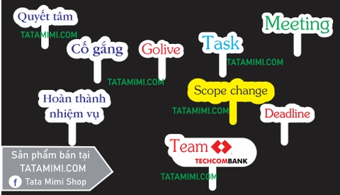 Thiết kế Hashtag cầm tay lấy nhanh tại Hà Nội