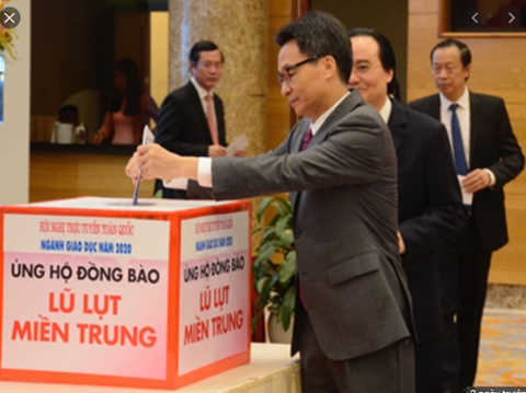 Sẻ chia yêu thương đến với miền Trung ruột thịt