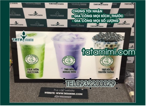 Bảng menu thực đơn được design chuyên nghiệp