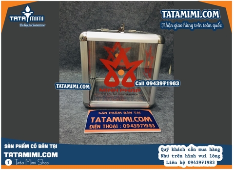 Thùng từ thiện bo nhôm chắc chắn
