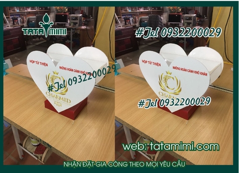 Thùng Thư Trái Tim In UV Logo: Sự Lựa Chọn Hoàn Hảo Cho Mọi Không Gian