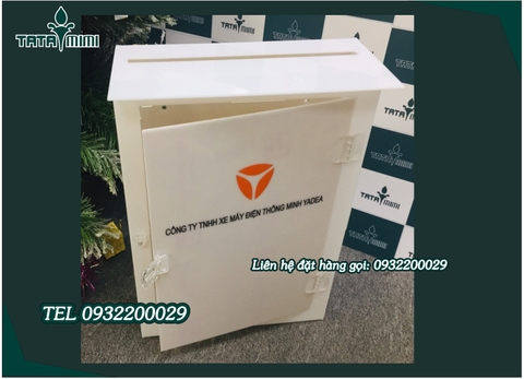 Các kích thước của thùng thư góp ý