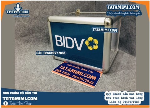 Thùng mica bo nhôm làm kích thước nhỏ nhất