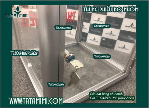 Bo nhôm các kích thước và mặt làm từ mica 3mm