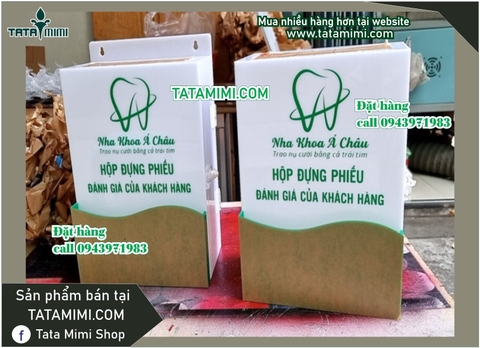 Thùng thư mica treo tường