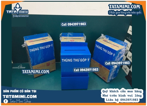 Thùng thư treo tường thường làm kích thước bao nhiêu