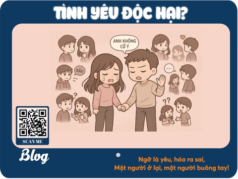 Những dấu hiệu tình yêu độc hại bạn không nên bỏ qua.