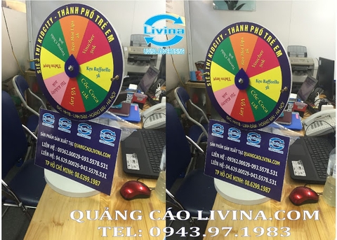 Vòng quay may mắn để bàn rẻ nhất miền bắc