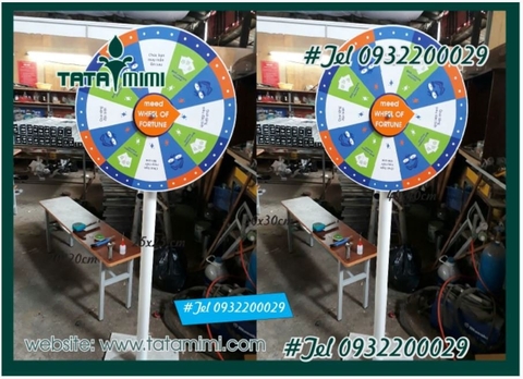 Vòng quay để đất với thân cao bao nhiêu