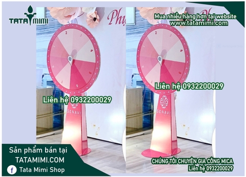 Vòng quay thân gỗ và sắt