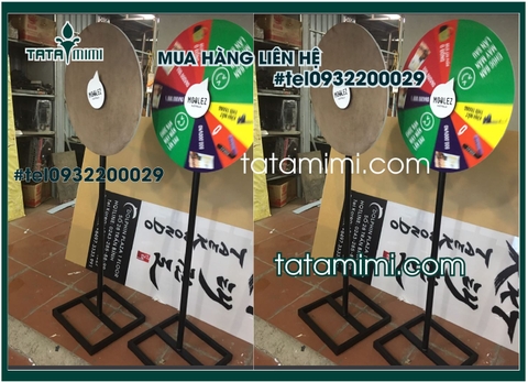 Mẫu vòng quay may mắn được khách hàng ưa chuộng nhất