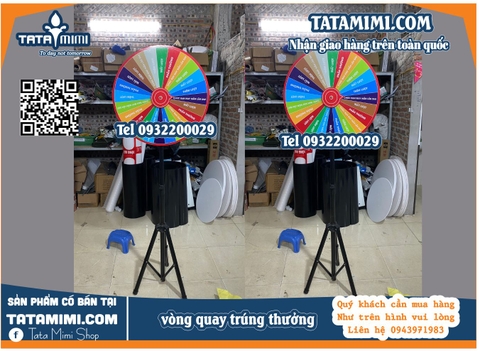 Vòng quay để đất có sẵn cao từ 1.3-1.8m