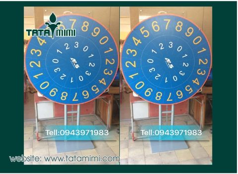 Vòng quay may mắn cho các chương trình quay số trúng thưởng