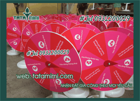 Đơn vị cung cấp các loại vòng quay để bàn giá rẻ tại Hồ Chí Minh