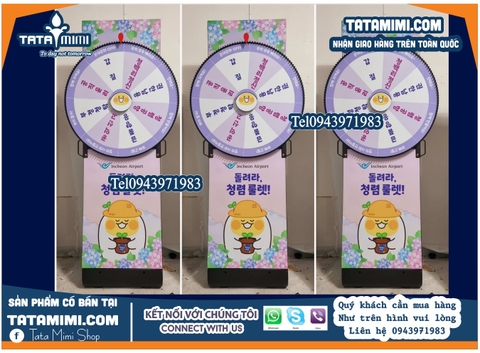 Vòng quay may mắn có làm theo độ cao yêu cầu được không