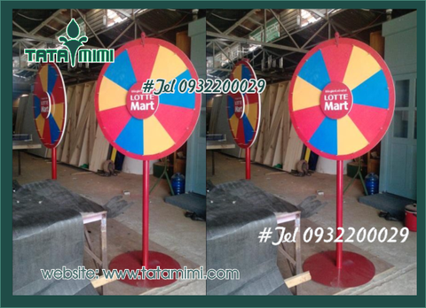 Vòng quay may mắn để đất giá rẻ