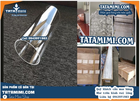 Mica ống trong suốt TATAMIMI