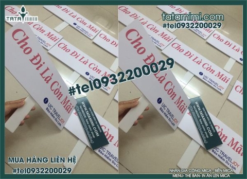 Biển Hashtag từ thiện