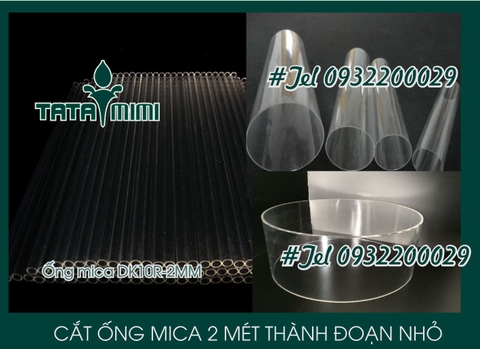 Mica ống Rỗng Đường Kính 45MM-2MM