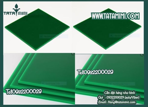 tấm mica xanh 2mm giá sao