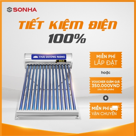 Thái dương năng Sơn Hà ống chân không GOLD 58 - 140