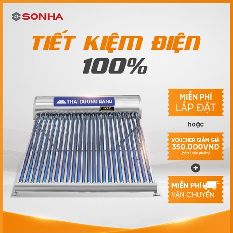 Thái dương năng Sơn Hà ống chân không GOLD 58 - 300
