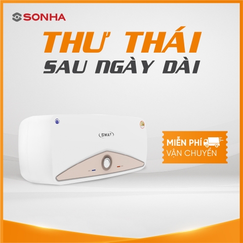 Bình nước nóng Sơn Hà SWAT ngang 20L (SW20N0)