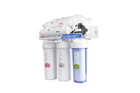 Máy lọc nước RO Sơn Hà 7 lõi không vỏ tủ