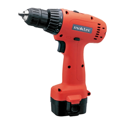 Máy khoan, vặn vít dùng pin Maktec MT062SK2 9,6V (Cam)