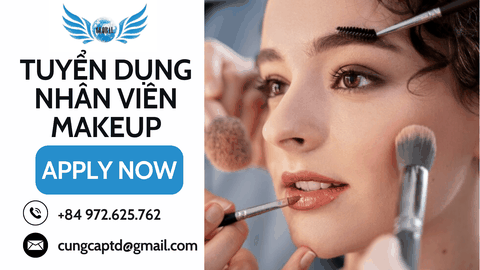 TUYỂN DỤNG NHÂN VIÊN MAKEUP