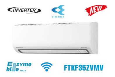 Điều hòa Daikin 1 chiều 12.000BTU inverter FTKF35ZVMV