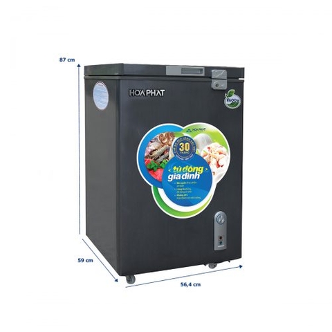 Tủ đông Hòa Phát 107 Lít HPF AD6107G
