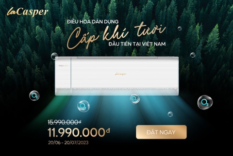 Điều hòa Casper 2C Inverter 9.000 BTU XH-09IF35